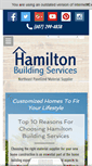 Mobile Screenshot of hamiltonbuildingservices.com